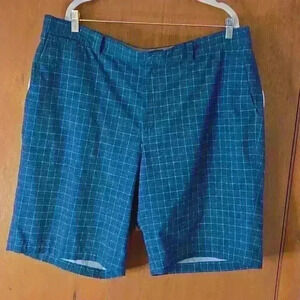 Nike Blue and White Athletic Shorts Lightweight Design